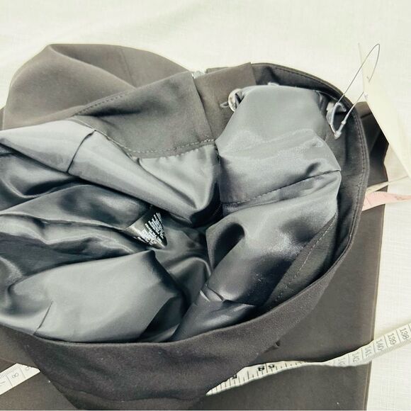 asos size 2 Black Lined Midi Skirt NEW with tags - Picture 13 of 14